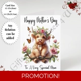 A5 or A4 Personalised Greeting Card - ..