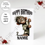 A5 or A4 Personalised Greeting Card - ..