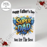 A5 or A4 Designed Greeting Card - Happ..