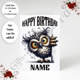 A5 or A4 Personalised Greeting Card - ..