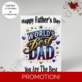 A5 or A4 Designed Greeting Card - Happ.. A5 or A4 Designed Greeting Card - Happ..