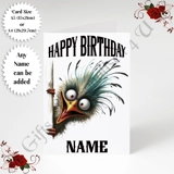 A5 or A4 Personalised Greeting Card - ..