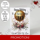 A5 or A4 Personalised Greeting Card - .. A5 or A4 Personalised Greeting Card - ..
