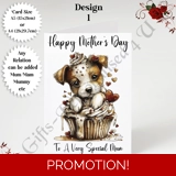 A5 or A4 Personalised Greeting Card - ..