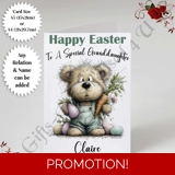 A5 or A4 Personalised Card - Happy Eas..