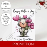 A5 or A4 Personalised Greeting Card - ..