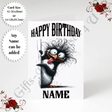 A5 or A4 Personalised Greeting Card - ..