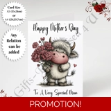 A5 or A4 Personalised Greeting Card - ..