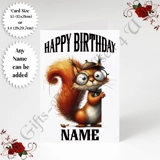 A5 or A4 Personalised Greeting Card - ..