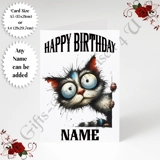 A5 or A4 Personalised Greeting Card - ..
