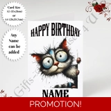 A5 or A4 Personalised Greeting Card - .. A5 or A4 Personalised Greeting Card - ..
