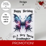 A5 or A4 Personalised Greeting Card - ..