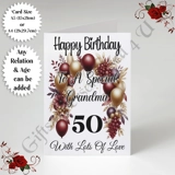 A5 or A4 Personalised Greeting Card - ..