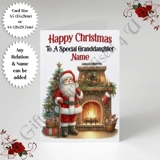 A5 or A4 Personalised Card - Happy Chr..