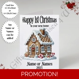 A5 or A4 Personalised Card - Happy 1st..