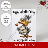 A5 or A4 Personalised Card - Happy Val..