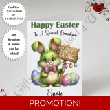 A5 or A4 Personalised Card - Happy Eas..