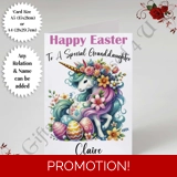 A5 or A4 Personalised Card - Happy Eas..