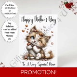 A5 or A4 Personalised Greeting Card - .. A5 or A4 Personalised Greeting Card - ..