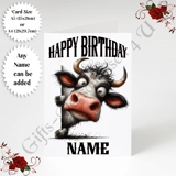 A5 or A4 Personalised Greeting Card - ..