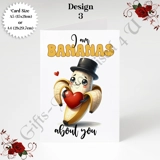 A5 or A4 Greeting Card - Valentine's D..