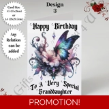 A5 or A4 Personalised Greeting Card - ..