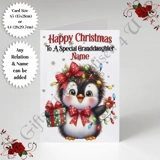 A5 or A4 Personalised Card - Happy Chr..