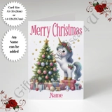 A5 or A4 Personalised Card - Merry Chr.. A5 or A4 Personalised Card - Merry Chr..
