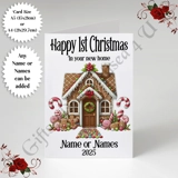 A5 or A4 Personalised Card - Happy 1st.. A5 or A4 Personalised Card - Happy 1st..