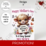 A5 or A4 Personalised Greeting Card - ..