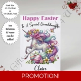 A5 or A4 Personalised Card - Happy Eas..