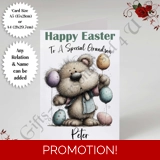 A5 or A4 Personalised Card - Happy Eas..