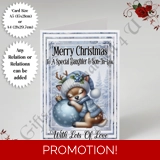 A5 or A4 Personalised Card - Merry Chr..