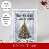 A5 or A4 Personalised Card - Merry Chr..