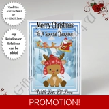 A5 or A4 Personalised Card - Merry Chr..