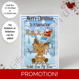 A5 or A4 Personalised Card - Merry Chr..