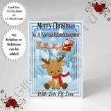 A5 or A4 Personalised Card - Merry Chr.. A5 or A4 Personalised Card - Merry Chr..