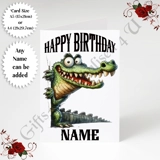 A5 or A4 Personalised Greeting Card - ..