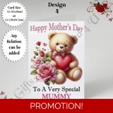 A5 or A4 Personalised Greeting Card - .. A5 or A4 Personalised Greeting Card - ..