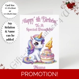 A5 or A4 Personalised Greeting Card - .. A5 or A4 Personalised Greeting Card - ..