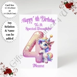 A5 or A4 Personalised Greeting Card - ..
