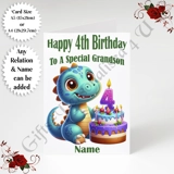 A5 or A4 Personalised Greeting Card - ..