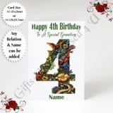 A5 or A4 Personalised Greeting Card - ..