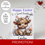 A5 or A4 Personalised Card - Happy Eas..
