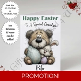 A5 or A4 Personalised Card - Happy Eas..