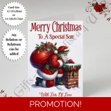 A5 or A4 Personalised Card - Merry Chr..
