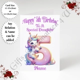 A5 or A4 Personalised Greeting Card - ..