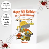 A5 or A4 Personalised Greeting Card - ..