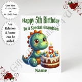 A5 or A4 Personalised Greeting Card - ..