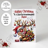 A5 or A4 Personalised Card - Happy Chr..